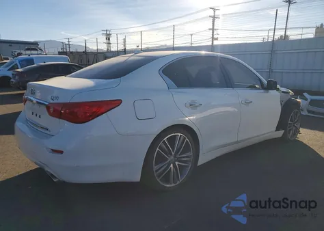 2017 Infiniti Q50 3.0T Premium z USA, uszkodzony, nr VIN JN1EV7APXHM737824